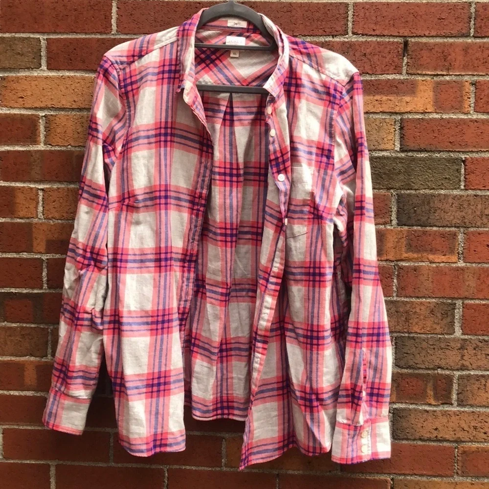 J crew boy fit button down